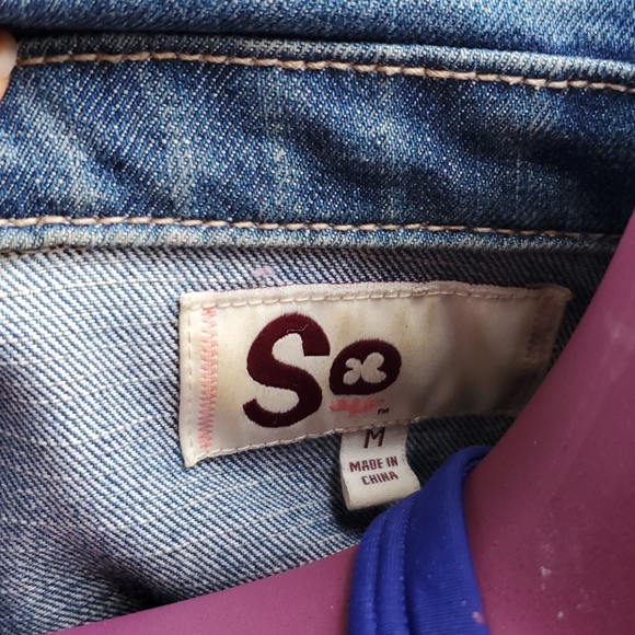 Denim Jacket Size Medium (SOLD) - Picture 6 of 6